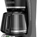 BLACK+DECKER 12-Cup* Programmable Coffeemaker, Black