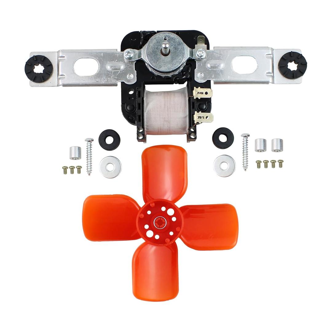 Refrigerator Freezer Evaporator Fan Motor Kit for Whirlpool Kenmore KitchenAid Roper Estate Caloric Amana Maytag 482731 4389140 4318001 0056721 0056801 1100473 PS376645 AP3110929 R0950025