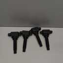 UF656 Ignition Coil & 93501 Double Iridium Spark Plug for 12-20 Mazda 3/14-20 Mazda 6/16-19 CX-3/13-18 CX-5/16-18 MX-5 Miata 2.0L 2.5L L4 Replaces# PE0118100A C1837 5C1894 GN10625 C-857