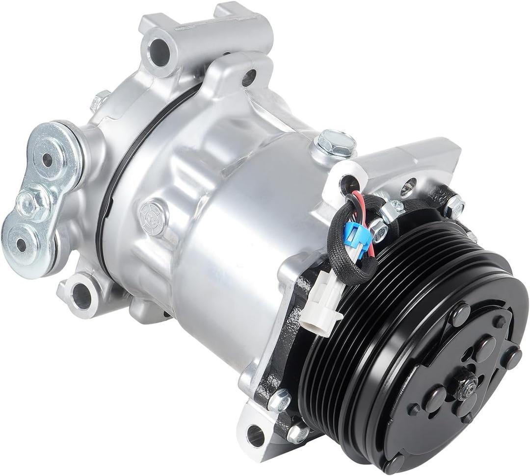 Air Conditioning Compressor A/C Clutch for 1996-2005 Chevy Blazer Express 1500 2500 3500 S10 4.3 5 5.7 6.5 7.4, for 96-04 GMC Jimmy Savana 1500 2500 3500 Sonoma, for Isuzu Hombre & Oldsmobile Bravada