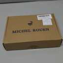 Mens Golf Shirts Short Sleeve Moisture Wicking Dry Fit Print Performance Athletic Casual Golf Polo Shirts for Men (Medium, Light Orange Massif)