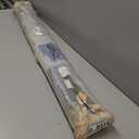 GlikCeil, 48 in x 100 ft Chicken Wire Fencing Metal Floral Chicken Wire Mesh for Crafts Poultry Garden, 1 Inch Hexagonal Galvanized Hardware Cloth Netting for Poultry Coop Barrier Rabbit Cage (Silver)