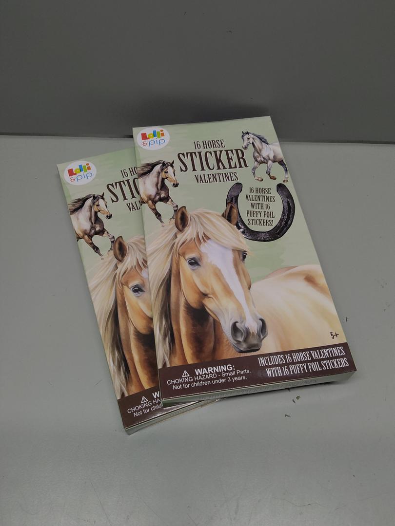 Lolli & Pip Sticker Horse 16 ct 2 Pack