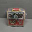 Melissa & Doug Take-Along Wooden Toy Barn, 9 Pc Portable Toddler Playset with Farm Animals & Pop-Up Roof, Preschool Learning Toys for Girls & Boys 2+