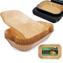 Ninja Smart XL Air Fryer Liners - 120 Pcs Disposable Parchment Paper Rectangular For Ninja Foodi Air Fryer Accessories