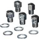 Weld Racing 601-1466 Lug Nuts 1/2 RH Closed End w/Washers (5pk)