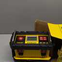 STANLEY BC40BS 15 Amp Battery Charger for Lithium or Lead Acid Batteries with 40 Amp Engine Start, Voltage and Alternator Check