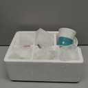 Ceramic Demitasse 5.9 Oz Espresso Cups, Cappuccino Cups Ceramic Demitasse Cups Small Coffee Cups for Latte Mocha Milk Tea, Set of 5.9, Assorted Colors