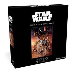 Buffalo Games - Star Wars: Fine Art Collection - Luke Versus Vader Concept - 1000 Piece Jigsaw Puzzle