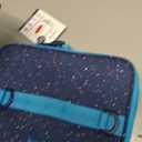 Bentgo Kids Lunch Bag - Double-Insulated, Reusable Lunch Bag for Kids 3+ with Adjustable Strap; Holds Lunch Box/Water Bottle/Snacks; Easy-Clean, Water-Resistant & Pockets (Confetti - Abyss Blue)