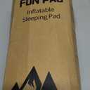 Camping Sleeping Pad, Ultralight Camping Mat with Pillow, Built-in Foot Pump Inflatable Sleeping Pads Compact for Camping Backpacking Hiking Traveling Tent,Single,Green