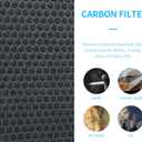 GH-Demon Replacement Filter for Gocheer Demon Purifier, 2-in-1 Air Filtration of H13 True HEPA and Activated Carbon Filter, 2 Packs