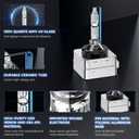 D3S HID Bulbs, 8000K White Blue 35W High/Low Beam, Replacement 66340 42403 42302 42302C1 Xenon Bulbs, UV Resistant, Pack of 2