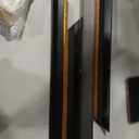 Vintage Frame for 16x20 Rococo Abstract Paintings,Black Gold, 16x20", NO Glass&Backboard