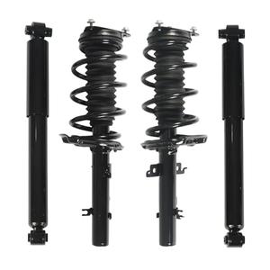 Tiezful 4PCS Front & Rear Struts Shock Assembly Fit For Nissan Rogue 2014-2017, Fit For Rogue Sport 2017-2020 Rear Shock Absorbers Suspension Kit w/Coil Spring Replacement 13661 13662 437328