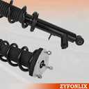 Front Left Shock Strut Assembly Compatible with 2016-2024 Infiniti Q50 Sport, Infiniti Q60 Sport Shock Absorber OEM Number replace 561115CF0A 561115CF0B E61115CF0A E61115CF0B