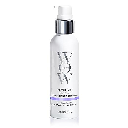 COLOR WOW Dream Cocktail Carb Infused Leavein Treatment – Transform Thin Hair to Thick & Full | with Heat Protection