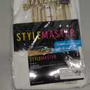 Stylemaster Splendor Batiste, 100" W X 29" L, Sheer Festoon Valance White