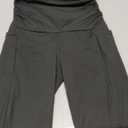 Leafigure Maternity Flare Leggings with Pockets Over The Belly Yoga Pants for Workout Soft Pregnancy Activewear, 