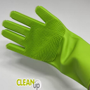 Japanese Dish Washing Gloves (Green) Size Small 6Pcs