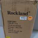 Rockland Melbourne Hardside Expandable Spinner Wheel Luggage, Carry-On 20", Silver