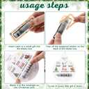 Tenceur 25 Sets Christmas Team Gifts for Employee Coworkers Staff Thank You Ornaments Bulk Work Team Holiday Office Gifts Coworker Ornament Employee Christmas Money Holders for Cash Tree Decor