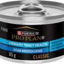 Purina Pro Plan Urinary Tract Cat Food Wet Pate, Urinary Tract Health Ocean Whitefish Entree - (Pack of 24) 3 oz. Pull-Top Cans (EXP 12/31/27)