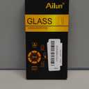 Ailun 3 Pack Screen Protector for iPhone 15 Pro Max [6.7 inch] + 3 Pack Camera Lens Protector with Installation Frame,Sensor Protection,Dynamic Island Compatible,Case Friendly Tempered Glass Film