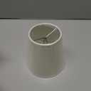 OSALADI Clip-on Fabric Lampshade 5.12 Inch Small Cloth Lamp Shade for Table Lamps Floor Lamps Wall Lamps and Chandeliers Soft Light Cover for Home Office (beige)