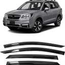 MIALUTY® Window Visors Rain Guards for Subaru Forester 2014-2018, Out-Channel Vent Visors Heat Insulation Sun Shade Accessories for Cars