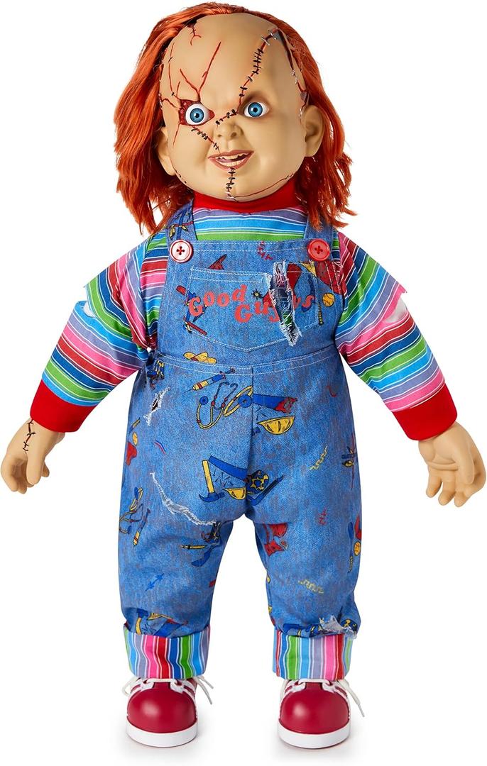 Spirit Halloween Chucky Doll | Officially Licensed | Horror Decor | Indoor Decor | Classic Halloween | 24 Inches Tall