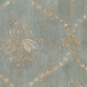 Norwall CH28248 Regal Damask Wallpaper (2" x 20.5")