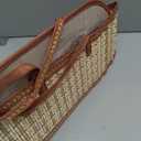 Reallnaive 1 Sets Empty Gift Baskets to Fill Large Bamboo Woven Baskets with Handles 15.8 x 7.9 x 6.3 inch Includes Clear Wrap Bags and Bows for Raffle, Baby Shower, Graduation,Wedding