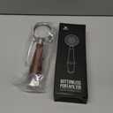 54mm Bottomless Portafilter Breville Compatible Rosewood Handle & Naked 18-21 Gram Filter Basket Included Fits Barista Express, Pro, Touch, Bambino Plus, Infuser, Duo Temp Pro Impress