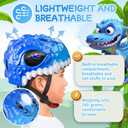 Toddler/Kids Bike Helmet for Boys Girls Adjustable Kids Helmet 3D Lightweight Ventilation and Multi-Sports Scooter Cycling Roller Balance Bike, Small: 18.9"-21.2"/48-54cm