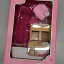 Lori  Luxury Bathroom Set  Bathroom Playset for Mini Dolls  Dollhouse Furniture for 6-Inch Dolls  Bathtub, Vanity, Lounge Chair  3+ Years
