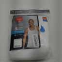 Hanes Men's 5-Pack ComfortBlend Tank with FreshIQ (X-Large, White)