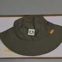 FURTALK Baby Sun Hat Smile Face Toddler Boys Girls Bucket Hat 0-5 Years Kids UPF 50+ Sun Protection Summer Hats (6-24 Months, Army Green+Navy)