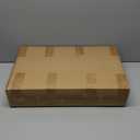 40" Wood Christmas Tree Collar, XL Hexagon Xmas Bottom Cover, Rustic Vintage Skirt for 7.5-11 ft Christmas Tree, Wooden Xmas Oversized Holiday Decor for Home Festive Party(Brown,Cute)