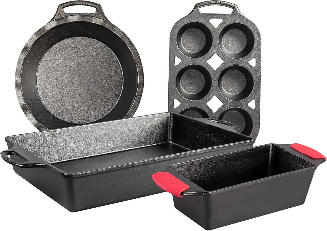Lodge Cast Iron Bakers Favorite Set