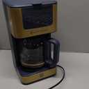 West Bend Timeless 12-Cup Programmable Coffee Maker with Brew Strength Selector for Hot and Iced Coffee, Includes 1-4 Cup Brew Option and Permanent Filter