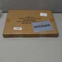 2-Pack Double-Sided Cork Board, 16" x 12" Hanging Wood Framed Small Bulletin Board, Picture Display Vision Board Kit Corkboards for Wall Room School Office Decor, 20 Pushpins (Vintage White)