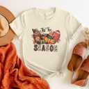 JINTING Tis The Season Shirt Women Fall T-Shirt Pumpkin Graphic Tee Football Tshirts Game Day Short Sleeve Top (XXL)