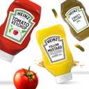 Heinz Tomato Ketchup, Sweet Relish & Yellow Mustard Grill Pack, 3 ct Pack (EXP 09/29/26)