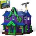 Haunted House Horror Building Set, Spooky Mansion Cartoon Movie House Block Toy Compatible with Lego, Gift and Decor Collection Set for Film Fans Boys & Girls Adult(1461 PCS)