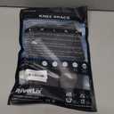 POWERLIX Knee Compression Sleeve (Pair) - Best Knee Brace for Knee Pain for Men & Women  Knee Support for Running, Basketball, Volleyball, Weightlifting, Gym, Workout, Sports (Medium, Black-2 Pack)