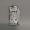 Shonmogar Double Curtain Rod Bracket,2 Pack Metal Curtain Rod Holders for Wall,Sturdy Curtain Rod Brackets for 1 Inch Curtain Rod,Silver Wall Mounted Curtain Rod Hooks for Bedroom Living Room Patio