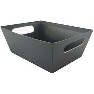 Black Gift Basket with Handles, 10 pcs