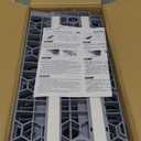 Modular Threshold Ramps for Doorways, 1" Rise Wheelchairs Ramps for Home Indoor, Solid Upgrade Material 3000 Lbs Load Capacity Door Ramps for Cars (2 PCS)