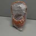 Woven Basket Portable Decorative Flower Basket for Wedding Gift Storage and Rustic Home Decor